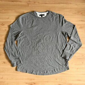 Banana Republic Long sleeve Shirt Mens Gray Size XL